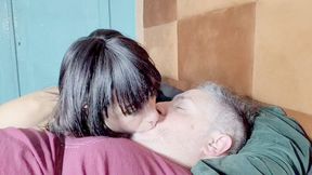 ME AND MY GIRLFRIEND KISSING AND HANDJOB VERY LUST -- BY BABE AND RENATO COLOSSOS - CLIP 4