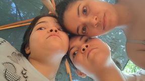Watch out!! All three want to catch you