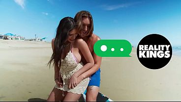 REALITY KINGS - Penny Barber&rsquo_s Sauna Strip And Tit Tease Gets Hotter When Hime Marie Joins For A Threesome