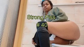 Strong Piss 40 - Compilation of 10 pee clips