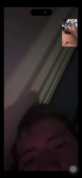 I make a video call with a guy signing and he masturbates for me