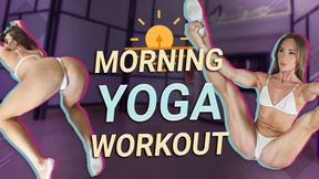 Steamy Morning Yoga Workout - Hannahjames710