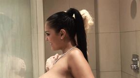 A threesome with Jasmine Black and Stacey Saran are whores