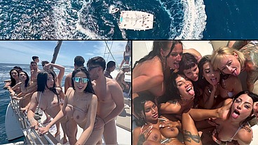 The Yatch of Desire - Wild Orgy in the Middle of Nowhere