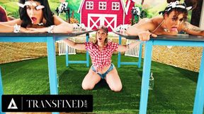 Trans with girl movie with awesome Eva Maxim from Transfixed