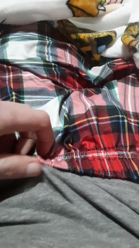 Cute Boy Wanking in Tights