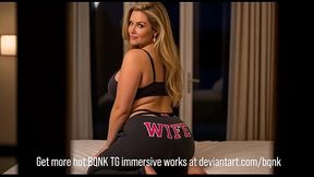 Becoming the Trophy Wife - man turned to his father-in-law'_s trophy wife - TG TF Male to Female