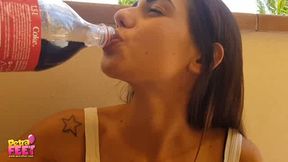 Petra Feet Smoking on my Balcony