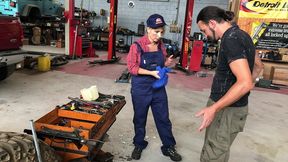 i went to the workshop to break the mechanic s ass