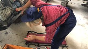 i went to the workshop to break the mechanic s ass