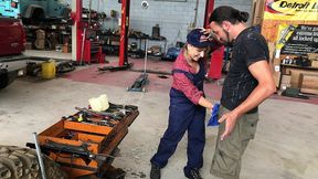 i went to the workshop to break the mechanic s ass