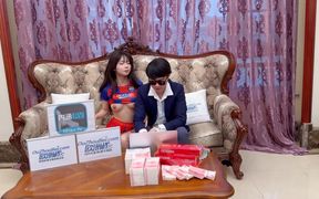 Asian Teen Swallows Cum like a Champ