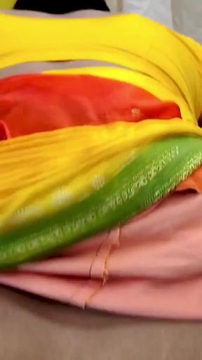 Indian Wife and Husband's Friend Both Had Sex Secretly When Wife Was Angry with Husband   Clip 3