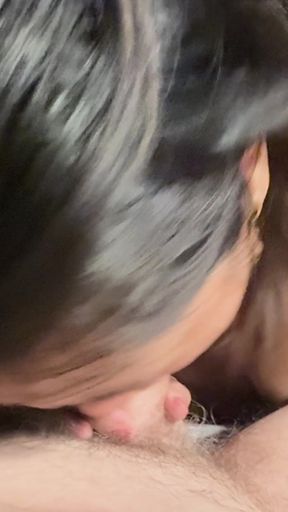 Pinay MILF Topless Deepthroat & Thick Swallow - Lexxi Wett