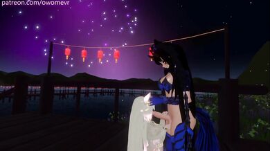 Starting 2021 with a Bang! [Intense moaning, VRchat erp, POV, 3D Hentai, Nudity, Futa]