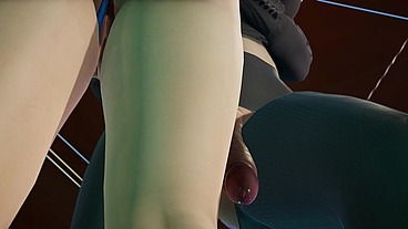 Kasumi x Futanari phase 4 in pool
