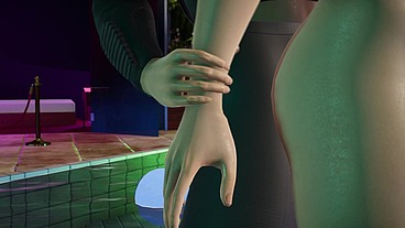 Kasumi x Futanari phase 4 in pool