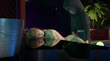 Kasumi x Futanari phase 4 in pool