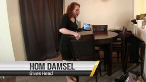 HOM damsel Evangeline gives Head 3