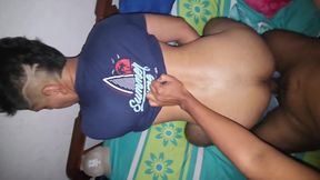 Young gay man fucking bareback with ive gay