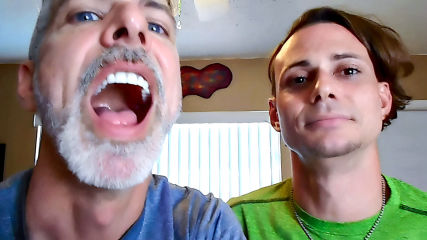 Giant Roommates Chase Their Tiny Snack