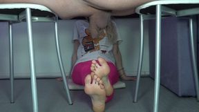 foot play with cock 4