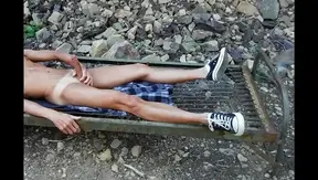 Sun-Kissed Twink Jerks Off Hot Heavy Outdoors – Sultry Solo Session – 18+