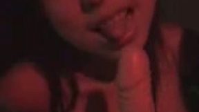 Two Asian playful amateur girls exposed their tight tits in the night club