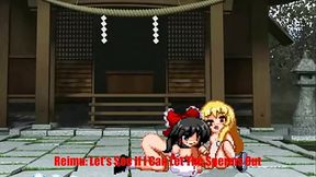 Marisa and Reimu having fun (Touhou Parody)