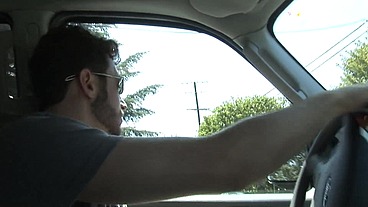Asian Leilani Li Car Trouble !
