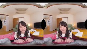 家庭教師のセンセーにおパンツやおっぱいを見せつけ誘惑する制服美◯女りあちゃん！69で尻ドアップ＆モザなしアナルをじ～っくり観察して、目が合ったまま眼前オマ〇コいじり！丁寧乳首舐め手コキ！唾液ダダ漏れフェラ！イキまくり見つめ合い騎乗位、超ラブラブキッスしまくり対面座位 ※生ハメ中出し