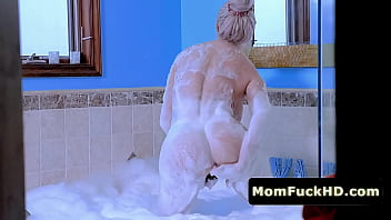 'Get Mom's Paws Dirty' - Shower&#x1F6BF; Sexcapade: Share Your Steak (Cock&#x1F346;)