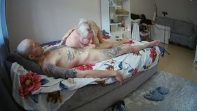 Stepmom Sucks Cock Professionally and Swallows Cum