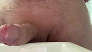 Close up jerking &amp_ slapping dock , suck it! Precum, open your mouth..