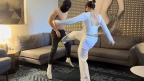 Hard Ballbusting Session