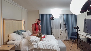 BTS - BUSTY AND HORNY MISTY CAITLIN FUCK BY HUGE COCK
