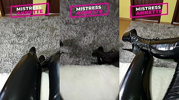 REAL COUPLE TRY FEMDOM. I WANT TO DOMINATE YOU. LICK MY SHOES.