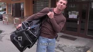 Sporty Slovakian guy got plowed