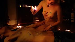 candlelit wax play with marcus quillan