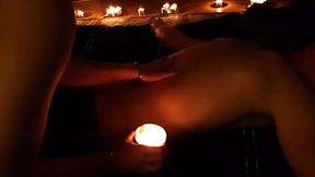 candlelit wax play with marcus quillan