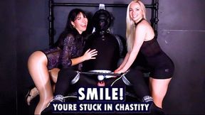 Sharing Our Full Time Chastity Gimp