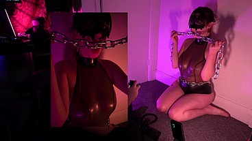 Gail Bates homemade BDSM photo shoot behind the scenes