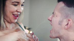 ”I taste my stepmum's milk then she tastes my shaft! - Francys Belle”