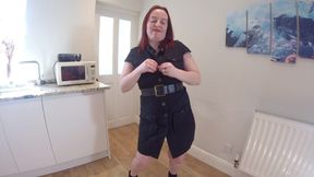 Big Girl Dances with Bouncing Tits