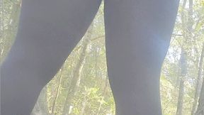 Ass worship in the woods