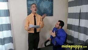 Bossy Toby Springs embarrasses himself during a live meeting