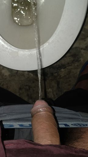 When I am got horny on bed play with cock and jerking off after possing..