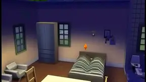 Lesbian Sims Anime Girls Explore Passionate Intimacy Together