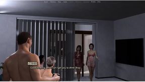 A Life Worth Living - Gameplay - Roleplay - Foursome Sex with Friends at End of Party