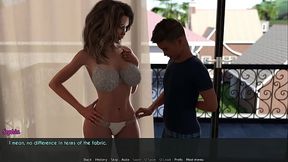 A Wife And StepMother (AWAM) #12 - Breakfast with Dylan - Porn games, Adult games, 3d game